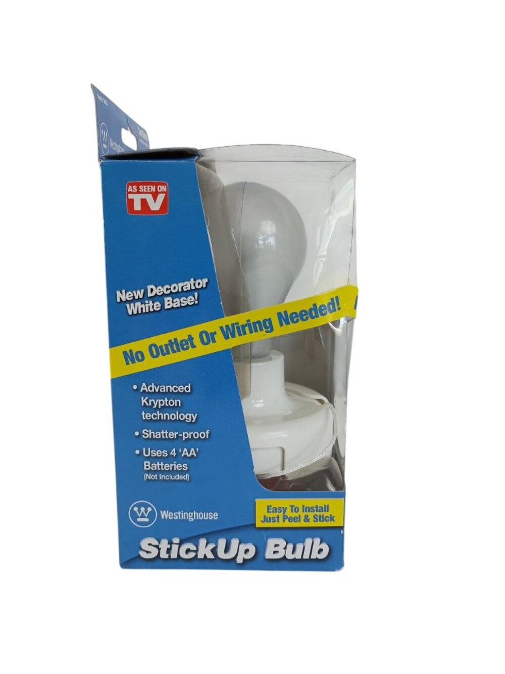 Westinghouse As Seen On TV Closet Wall StickUp Bulb Light Lamp Peel & Stick New - Picture 2 of 4